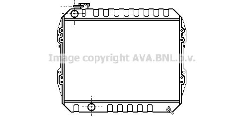 AVA QUALITY COOLING Radiators, Motora dzesēšanas sistēma VW2088